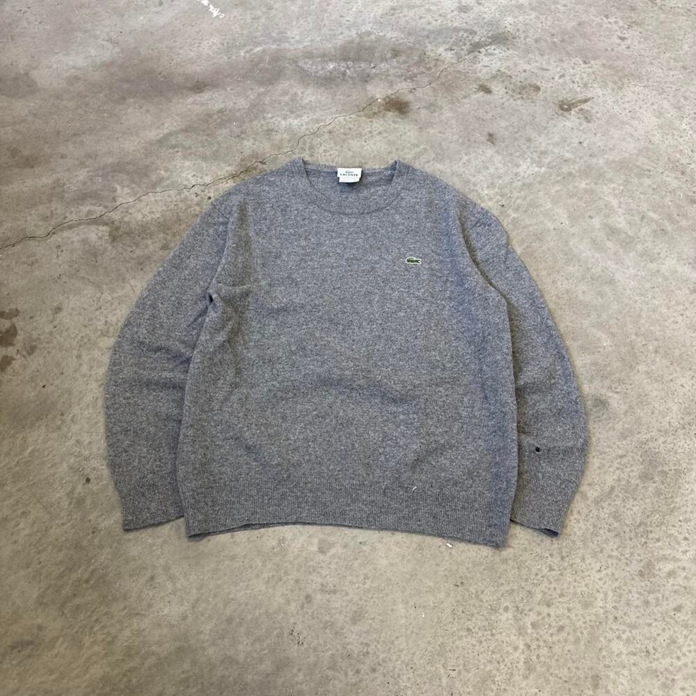 Vintage Lacoste Gray Sweater